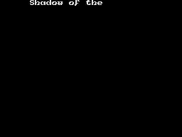 Shadow of the Unicorn (1985)(Mikro-Gen)
